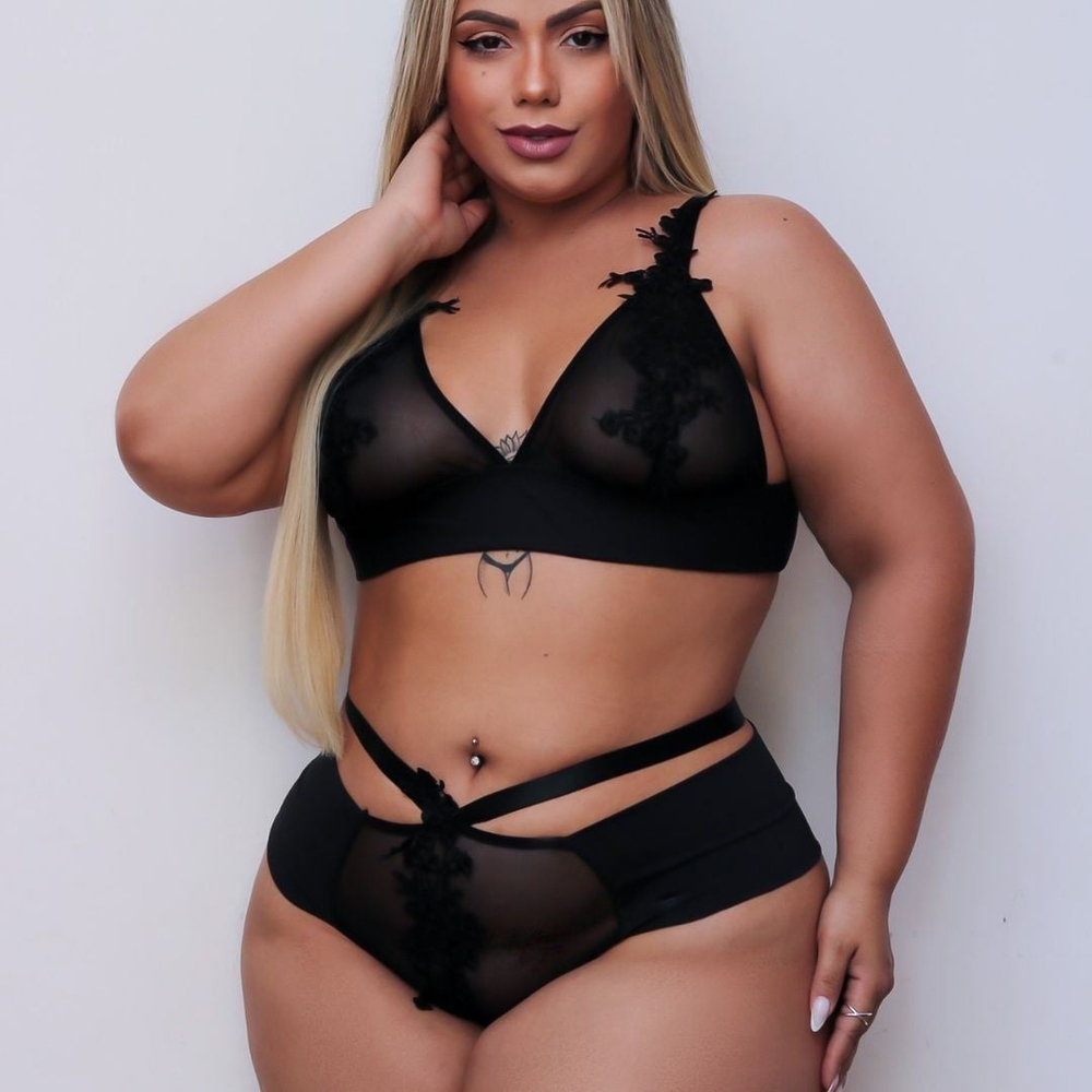 Conjunto Plus Cleo Fernandes Tallyta Moda Apimentada