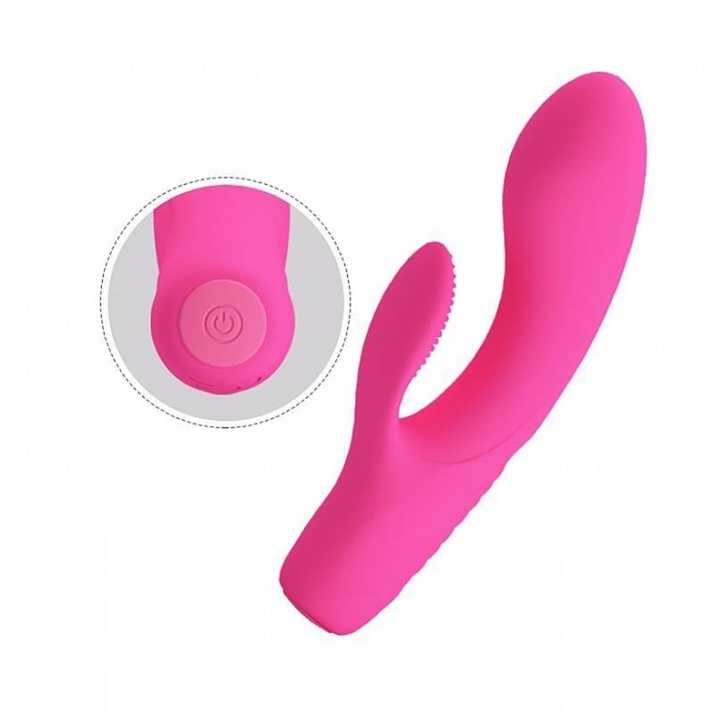 Vibrador Ponto G Tim Com Cerdas Estimuladoras 12 Vibrações Pretty Love