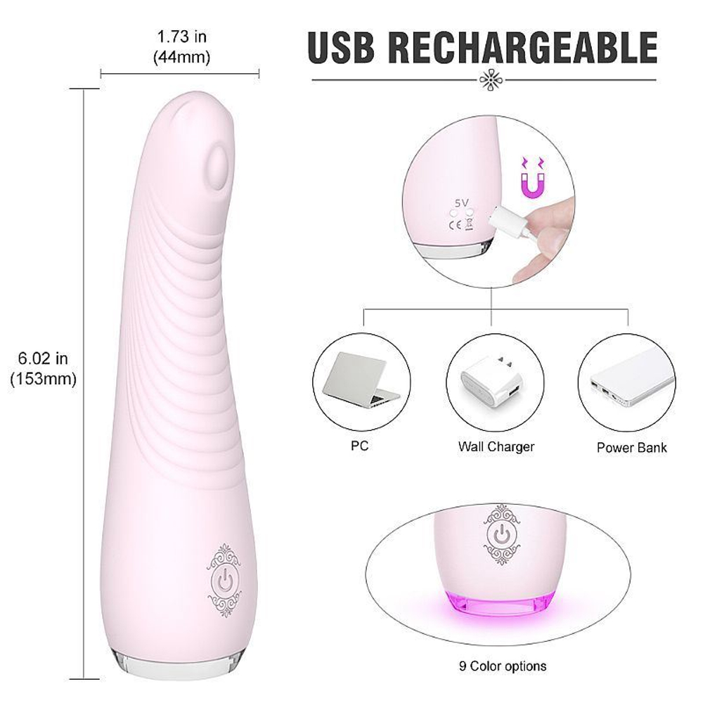 Vibrador Estimulador De Ponto G Recarregável Balle S-hande