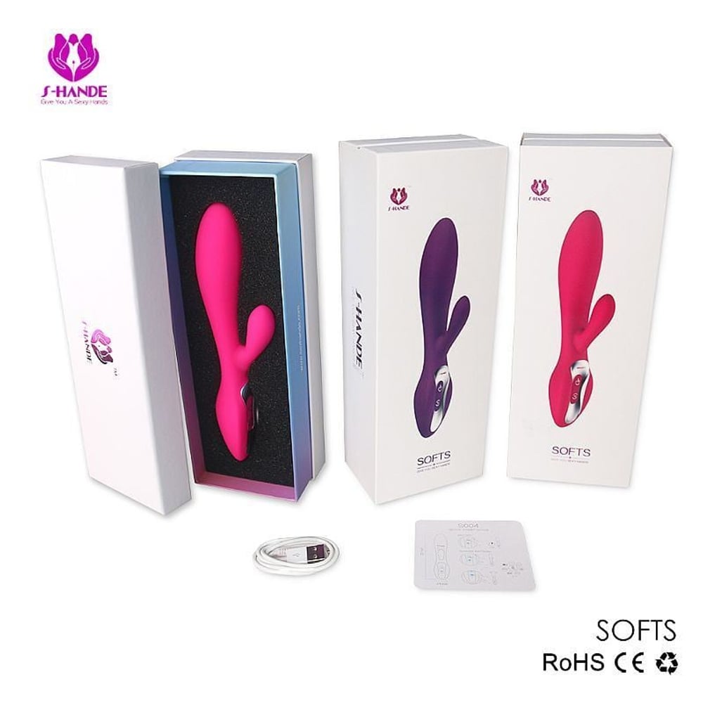 Vibrador Ponto G Softs Recarregável S-hande