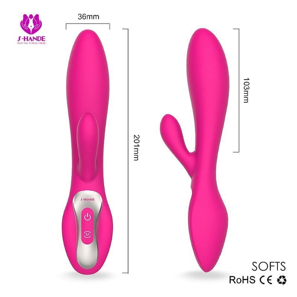 Vibrador Ponto G Softs Recarregável S-hande