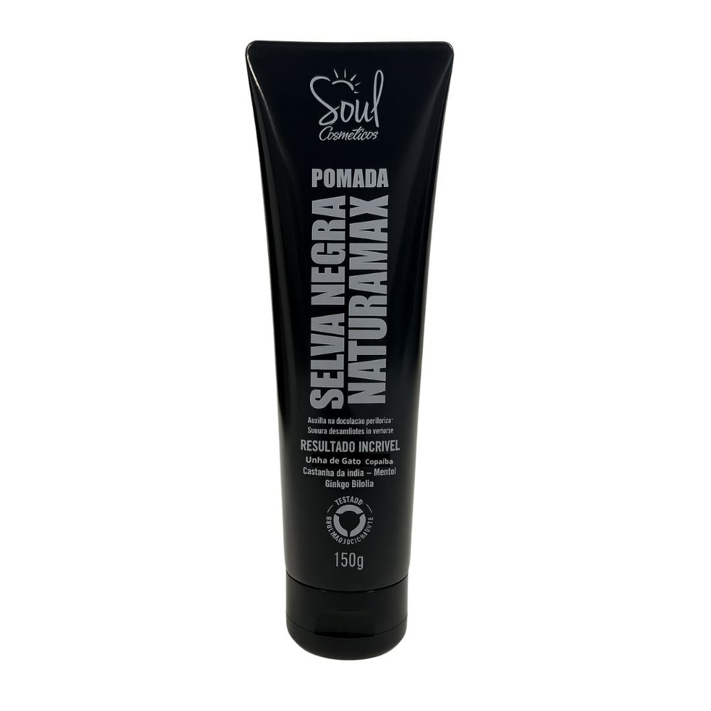Seiva Negra Naturamax Pomada Massageadora 150g Soul Cosméticos
