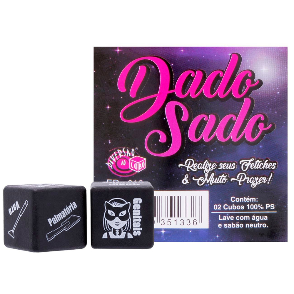 Dado Duplo Técnicas Sado  Diversão Ao Cubo