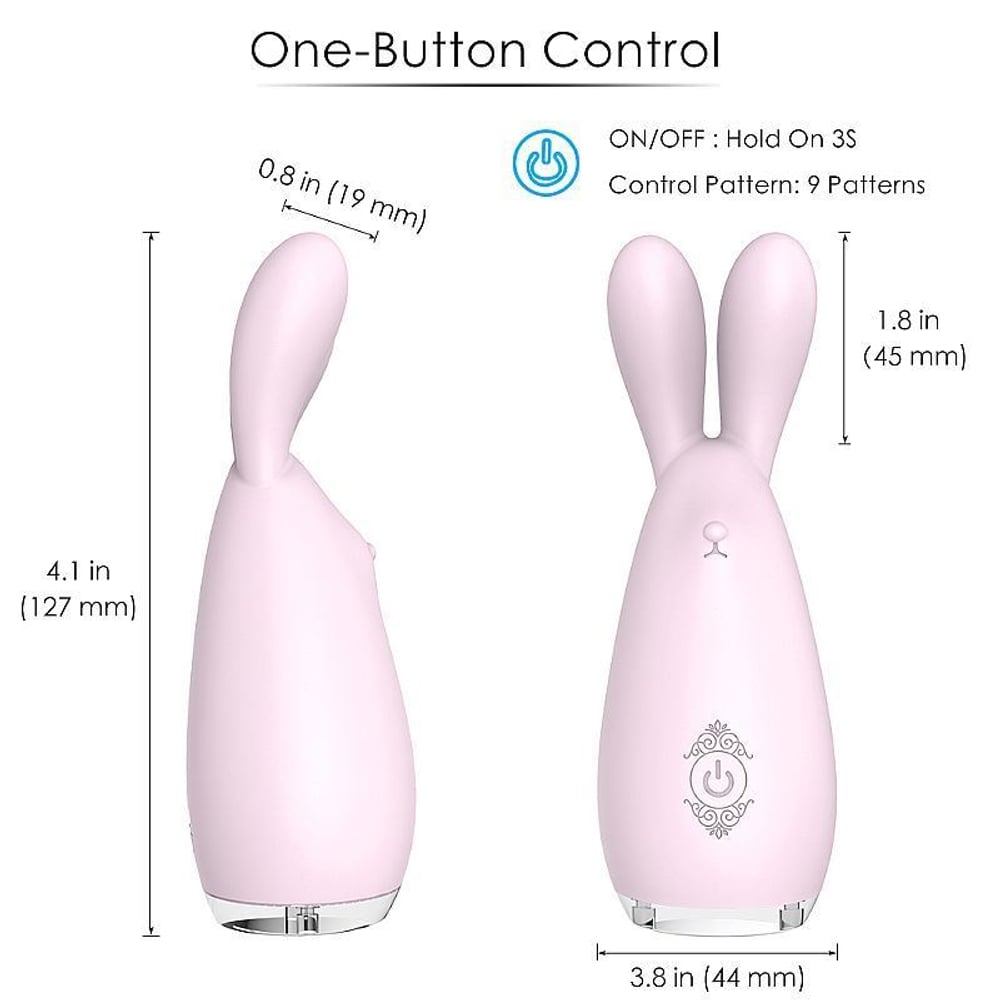 Massageador Feminino Recarregável Reba S-hande