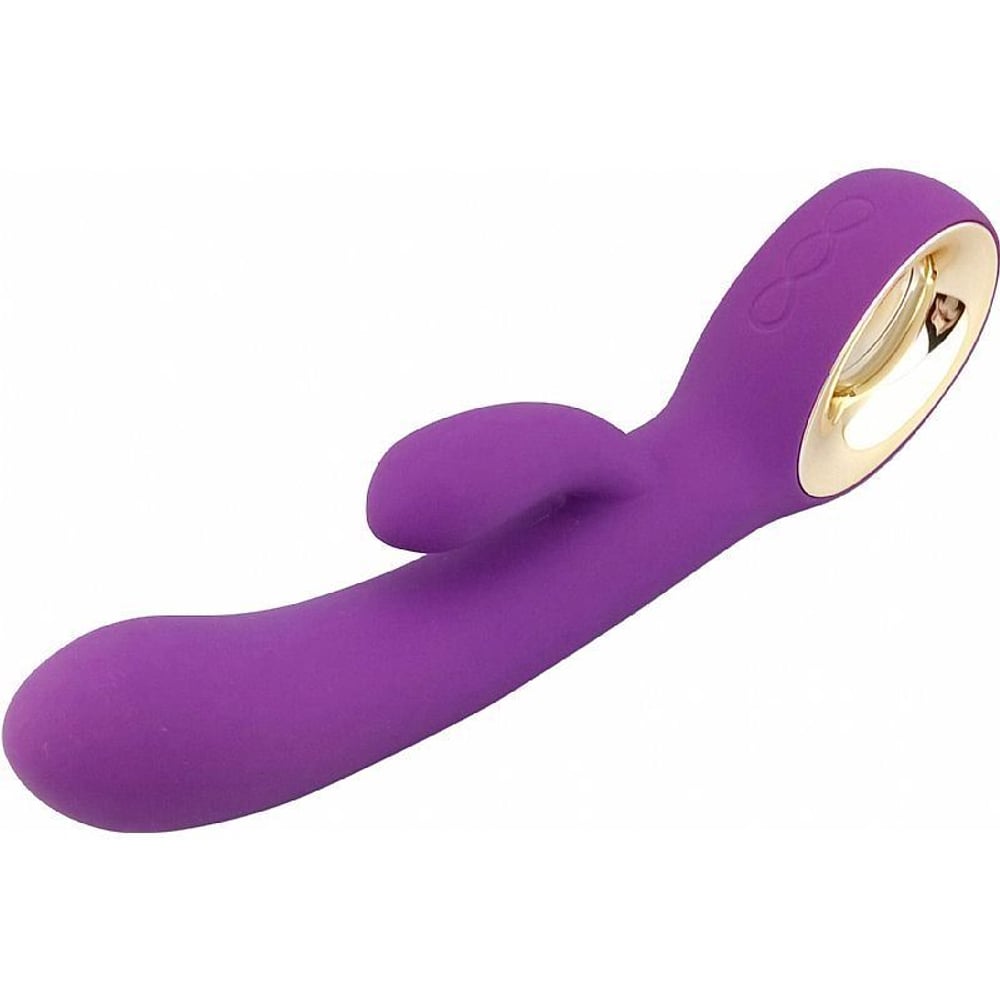 Vibrador Jakiro Em Puro Silicone Com Dupla Estimulação 24x5,6 Cm Vibe Toys