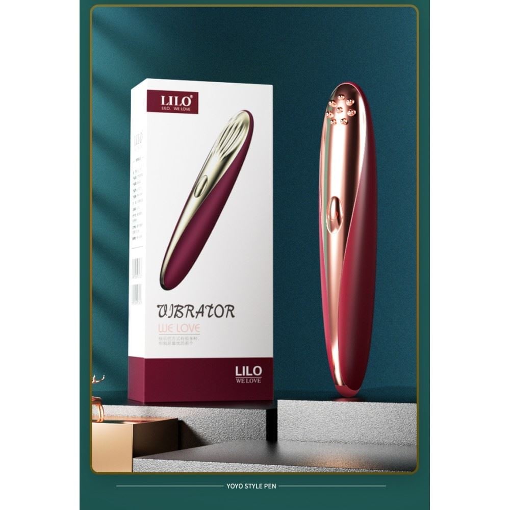 Vibrador Wealth Massageador Recarregável Com 10 Vibrações Vibe Toys