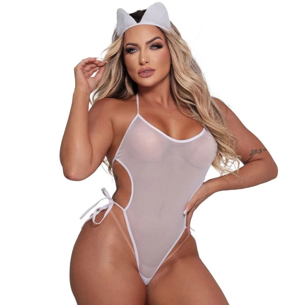 Fantasia Sensual Coelhinha Safada Tallyta Moda Apimentada