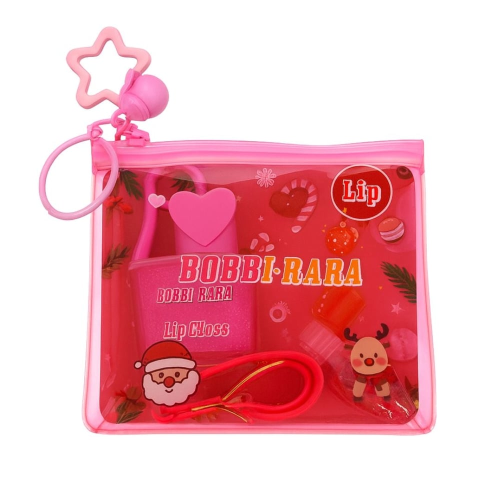 Kit Doçura Natalina Com Lip Gloss Bobbi Rara