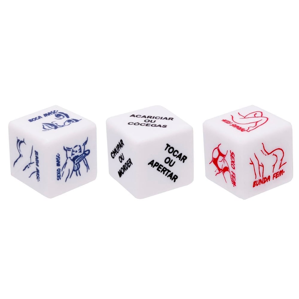 Toque Do Cupido Hétero Triplo Diversão Ao Cubo