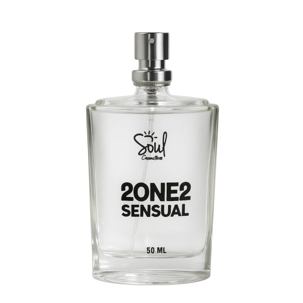 2 One 2 Sensual Feminina Colônia 50ml Soul Cosméticos