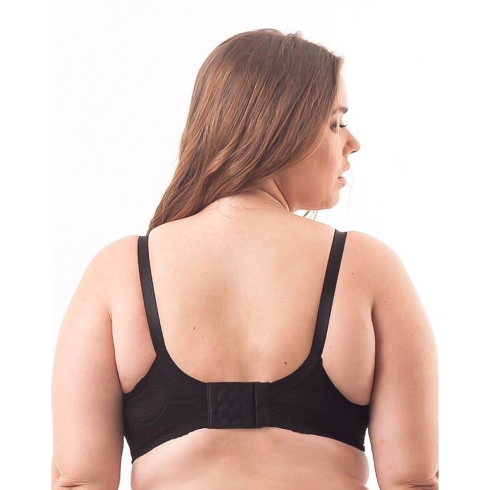 Sutiã Plus Size Redutor Com Bojo E Aro Em Renda Estruturada Nayane