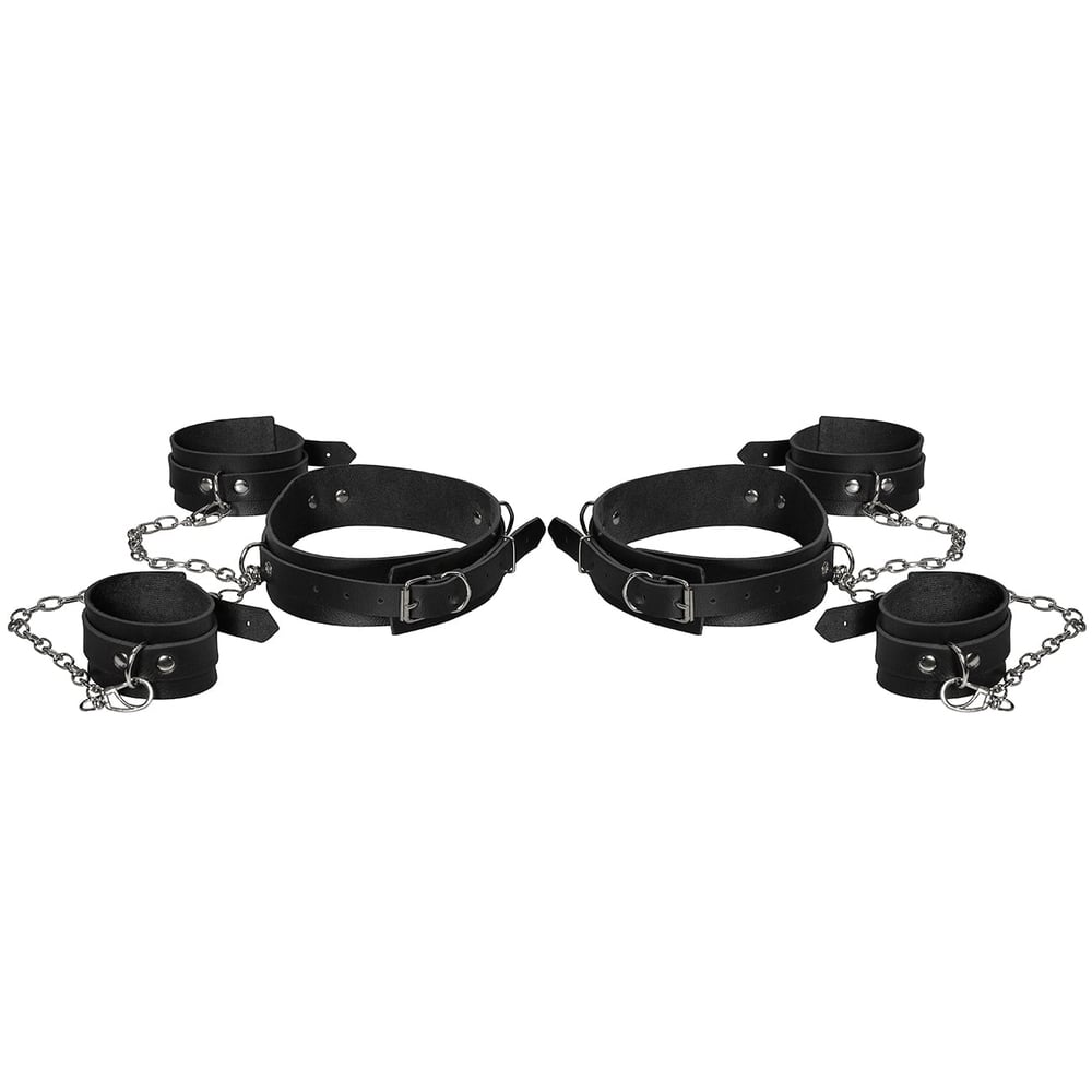 Kit Restritor Creta Ajustável Com Corrente Dominatrix