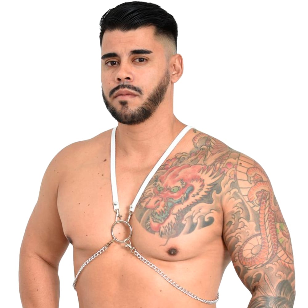 Harness Masculino Anthony Linha Sado êxtase Produtos Eróticos