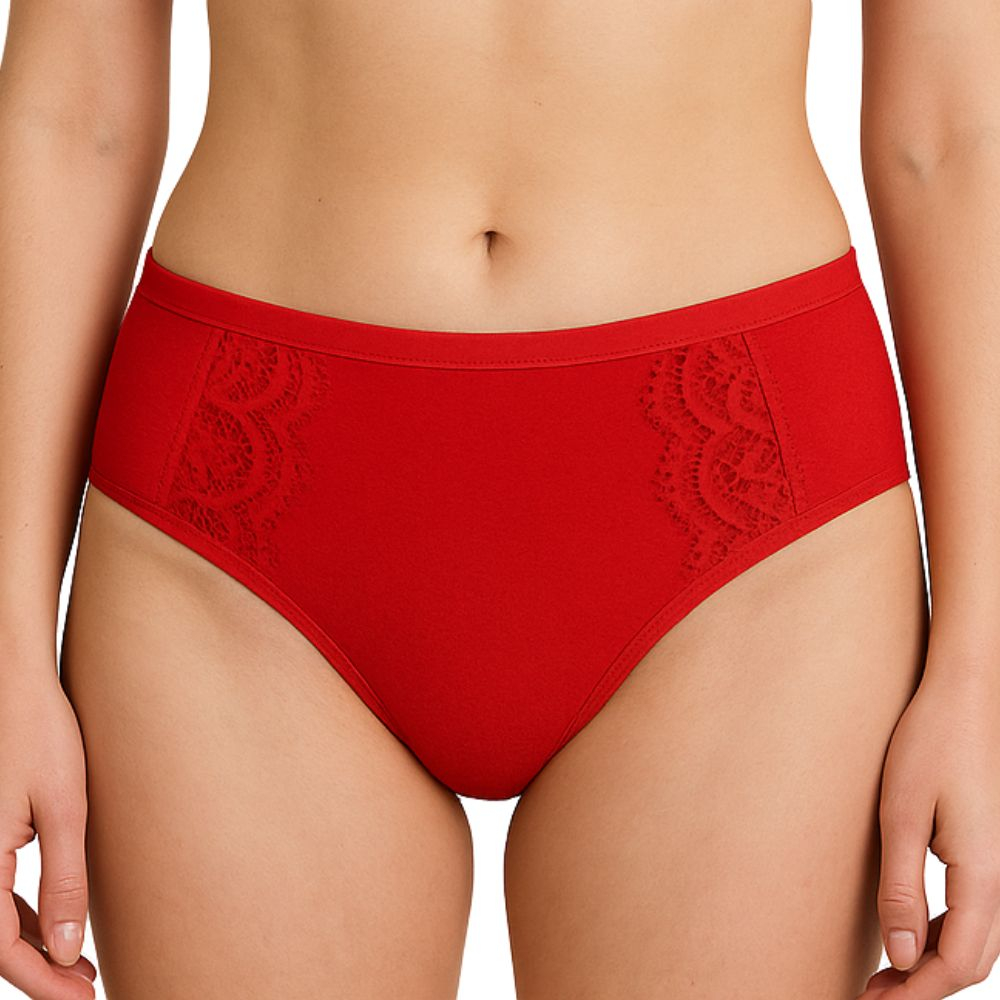 Calcinha Fio Dental Duplo Com Renda Nayane