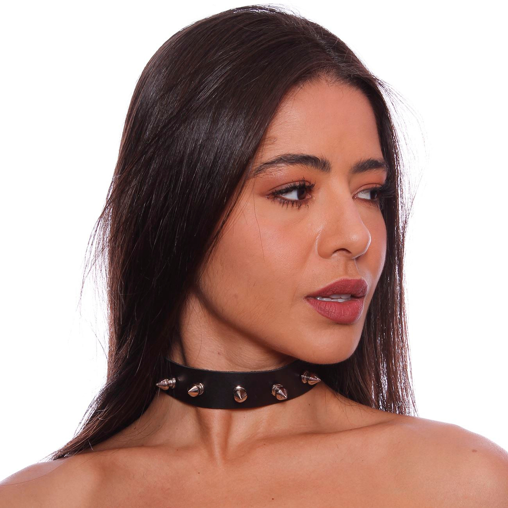 Coleira Spike Com Regullagem Dominatrix