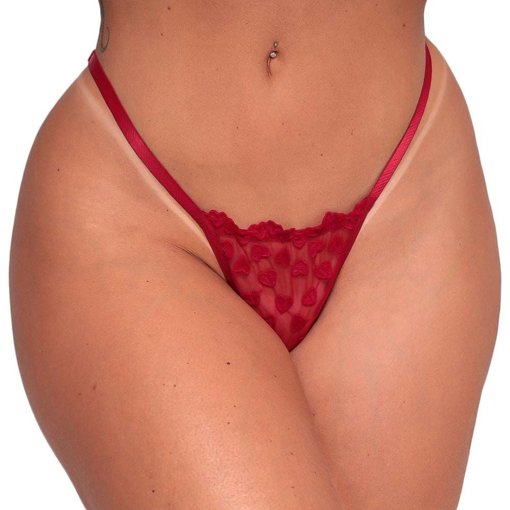 Calcinha Fio Dental Love Para Personalizar Coleção Safadinhas Tallyta