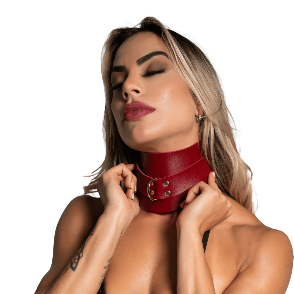 Coleira Kali Com Argola Frontal Dominatrix