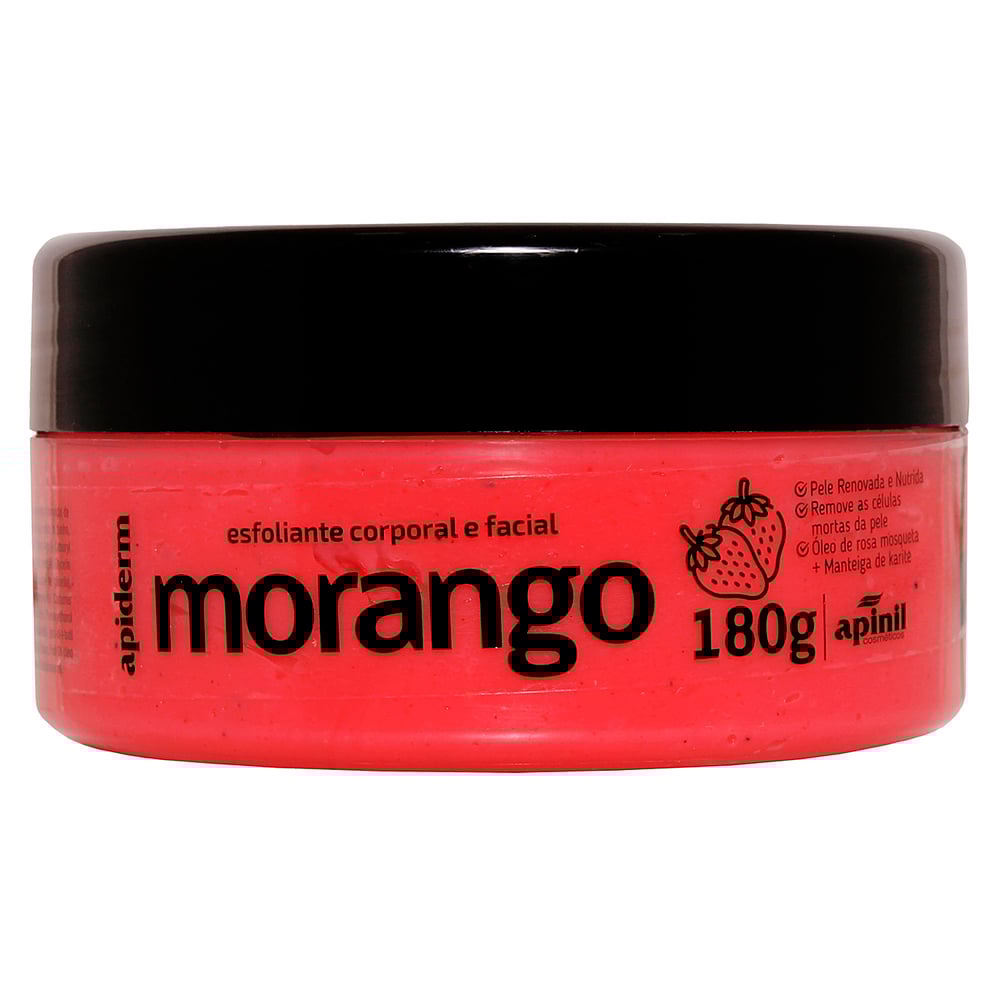 Apiderm Esfoliante Corporal E Facial 180g Apinil Cosméticos