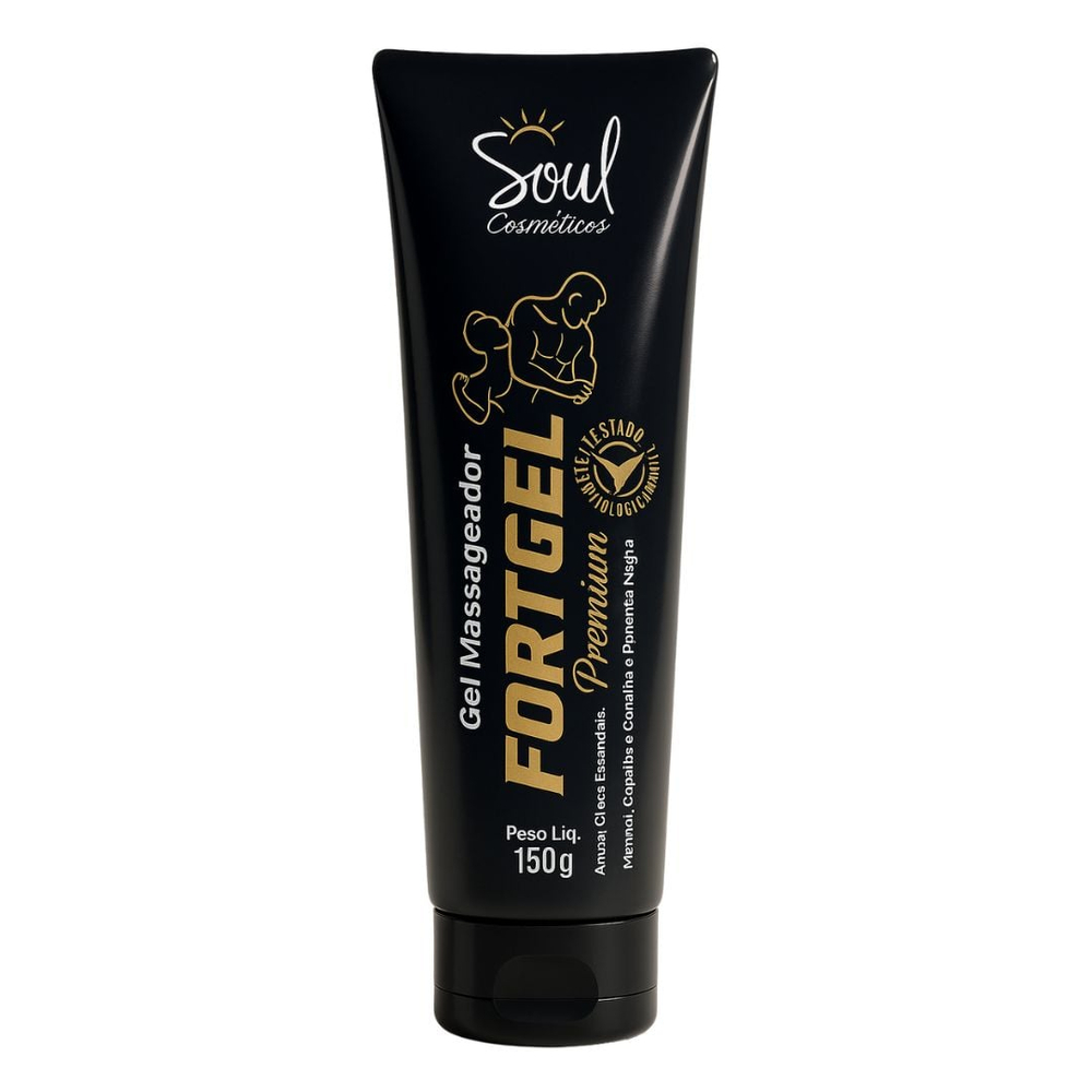 Fortgel Premium Gel Para Massagem 150g Soul Cosméticos