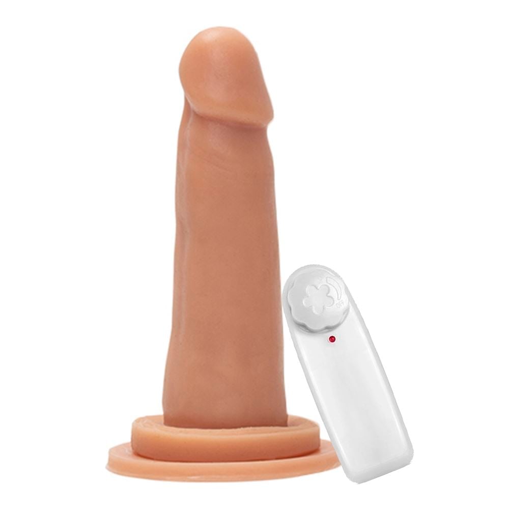 Prótese Maciça Com Vibro E Ventosa 13 X 3,5cm êxtase