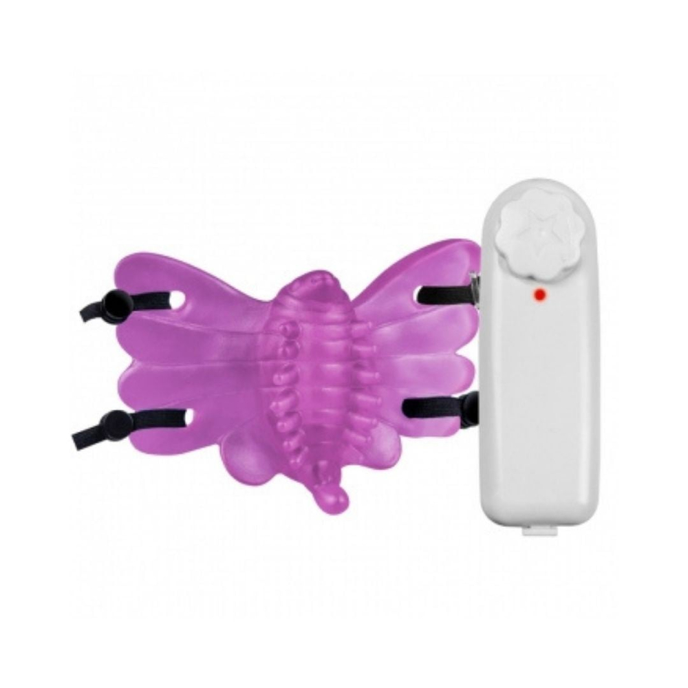 Vibrador Buterfly Em Silicone Vibração Multivelocidade Pau Brasil