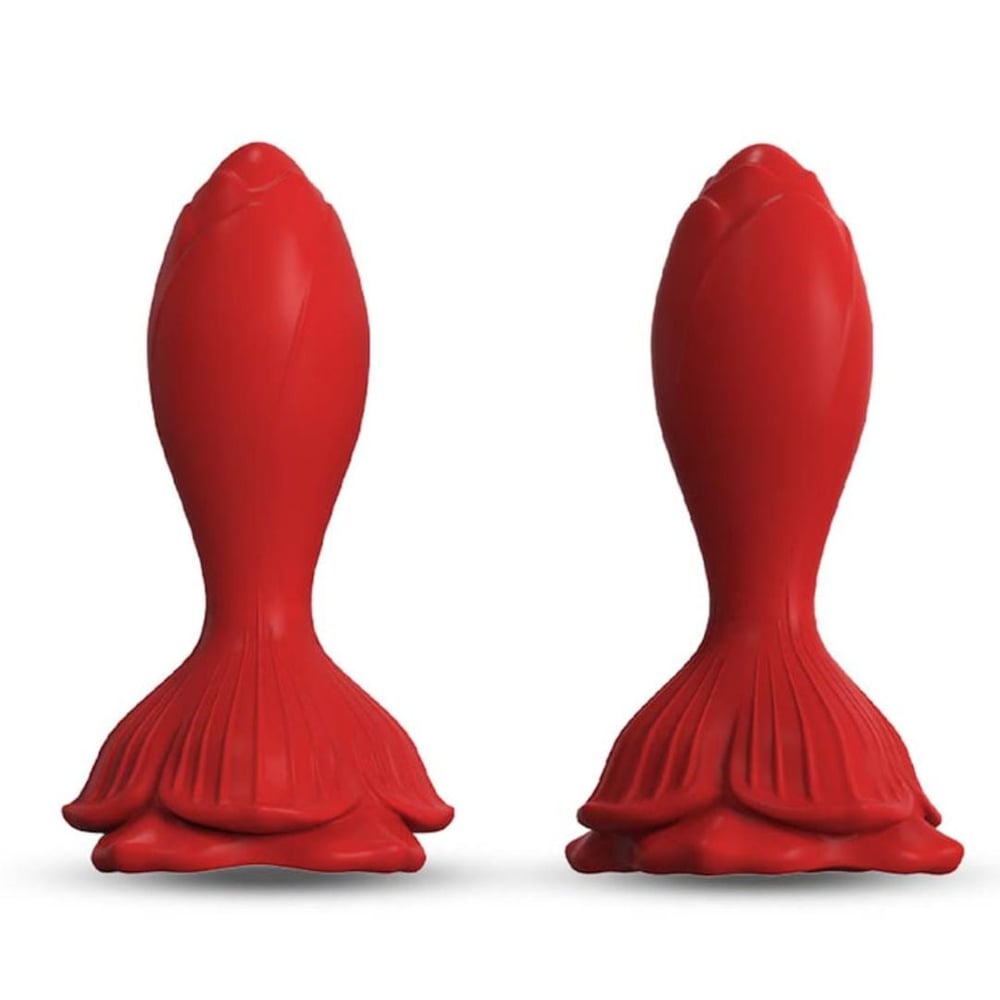 Plug Anal Rosebud 9 Modos De Vibração Com Controle Remoto Vibe Toys