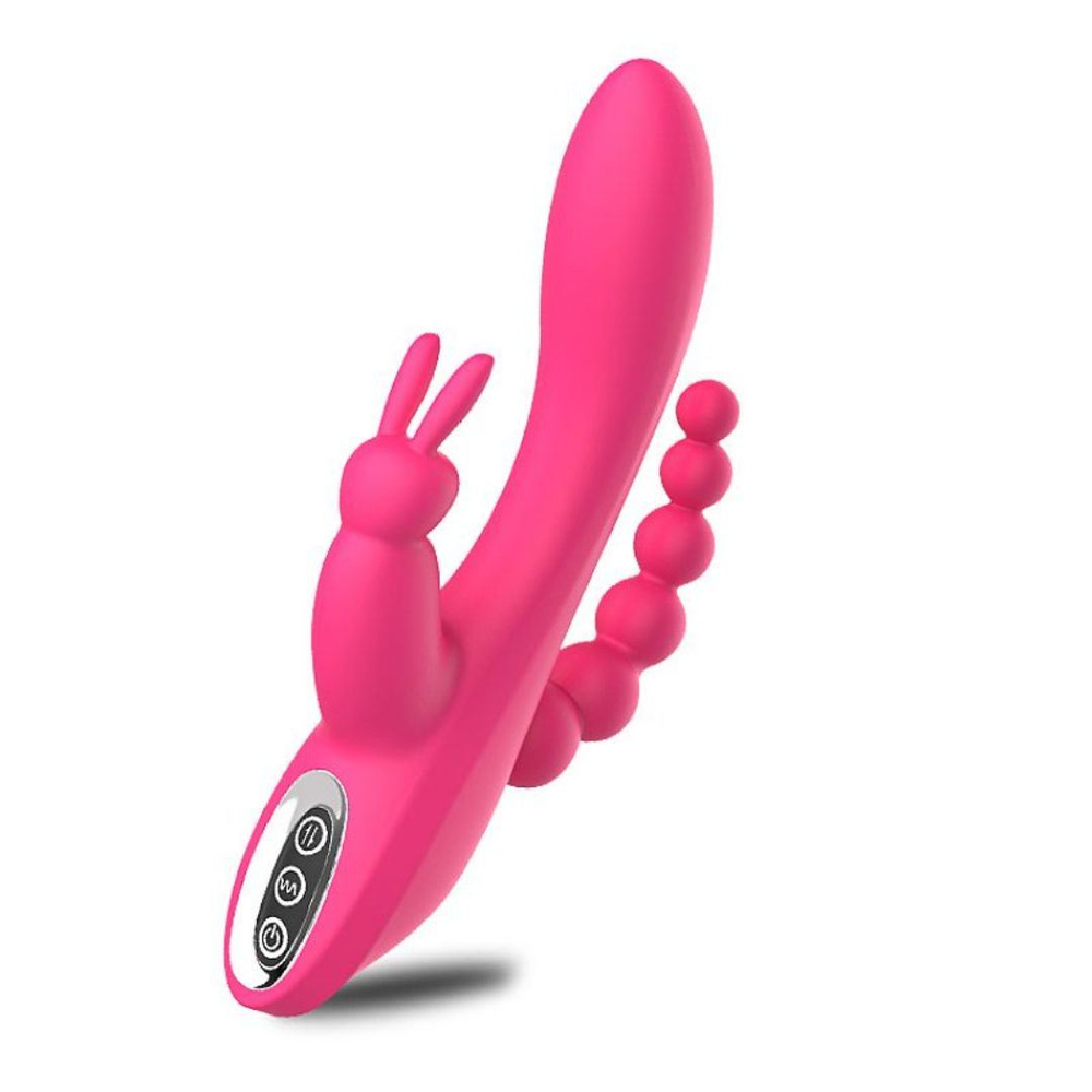 Vibrador Tripla Estimulação 7 Vibrações Oley Vibe Toys
