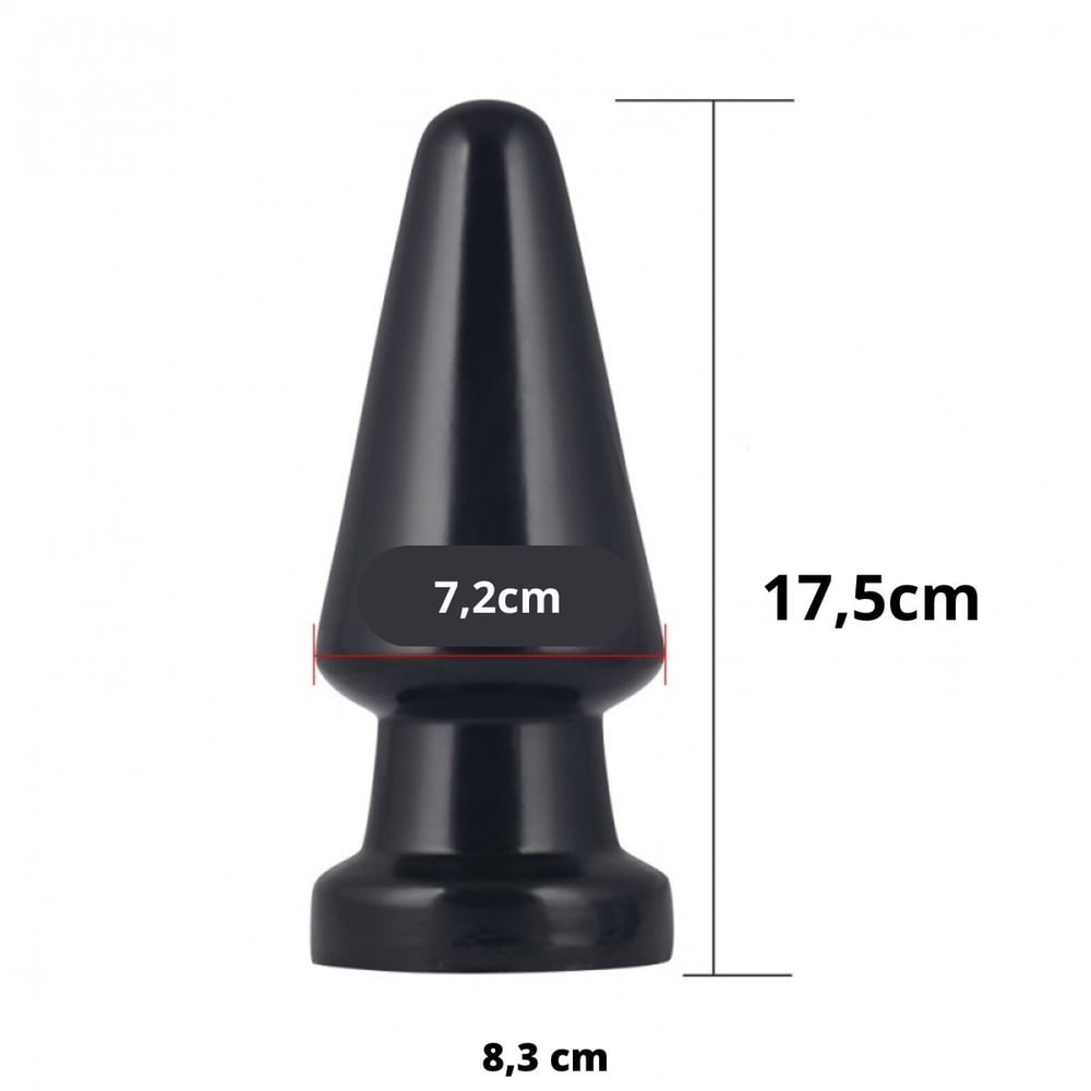 Plug Anal Shocker 17,5 X 7,2cm Lovetoy
