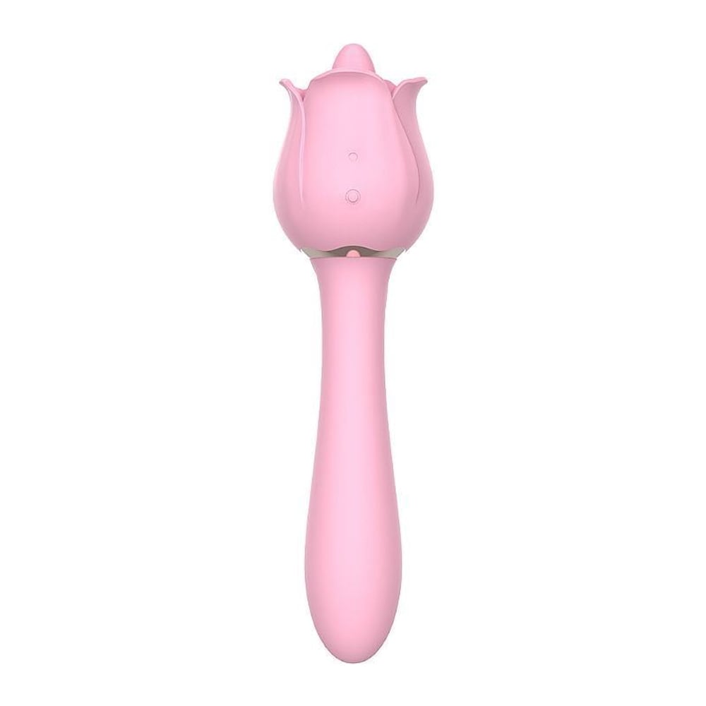 Vibrador Rose Pro 6 Estimulador De Clitóris E Ponto G Shande