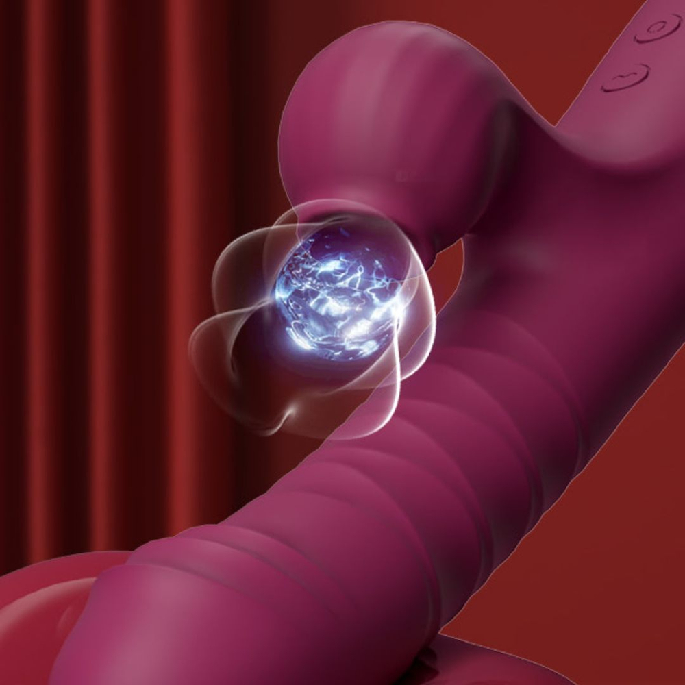 Vibrador Ponto G Suck 10 Modos De Vibração E Pulsação Lilo