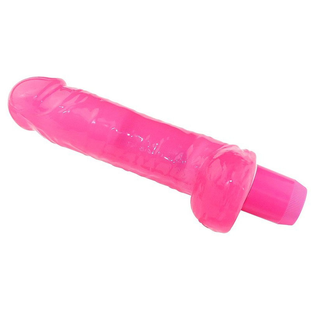 Prótese Com Vibrador Interno Multivelocidades Realistic Dong Aphrodisia