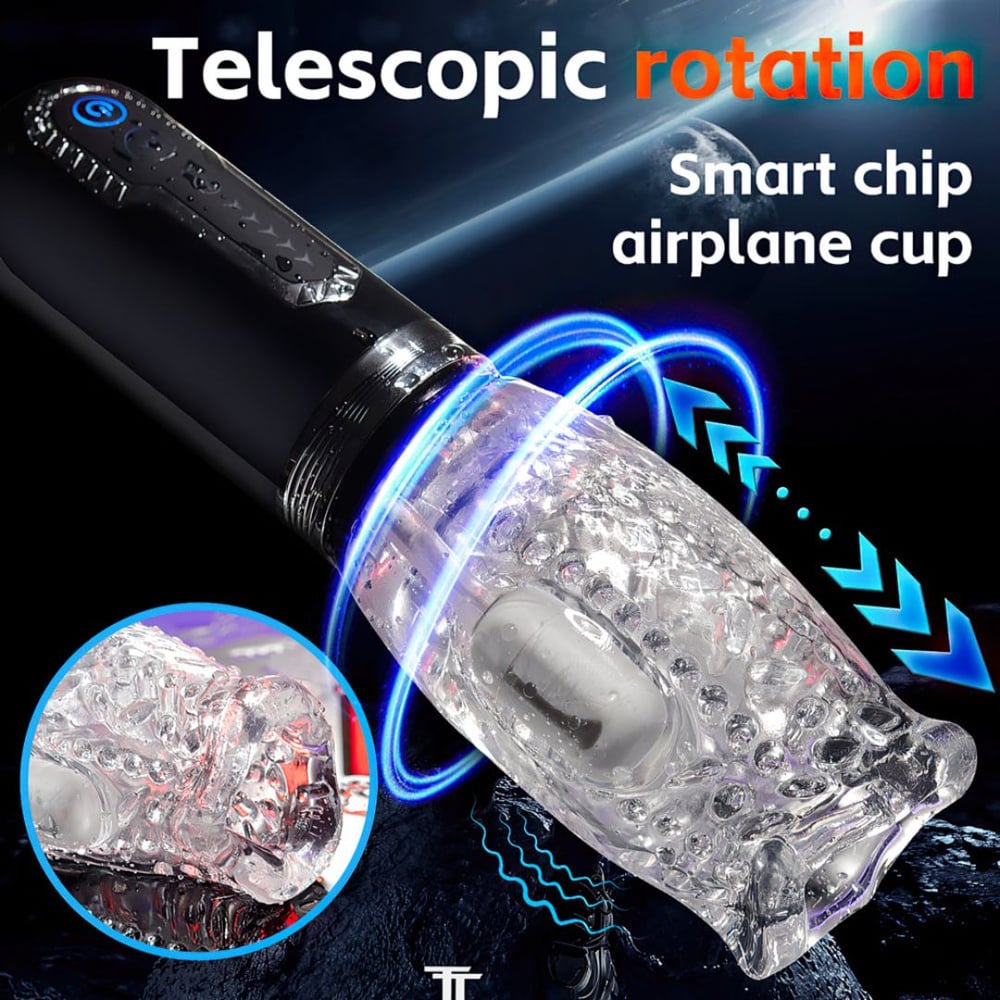 Masturbador Lanterna 5 Modos De Vai E Vem E 7 Modos De Vibação