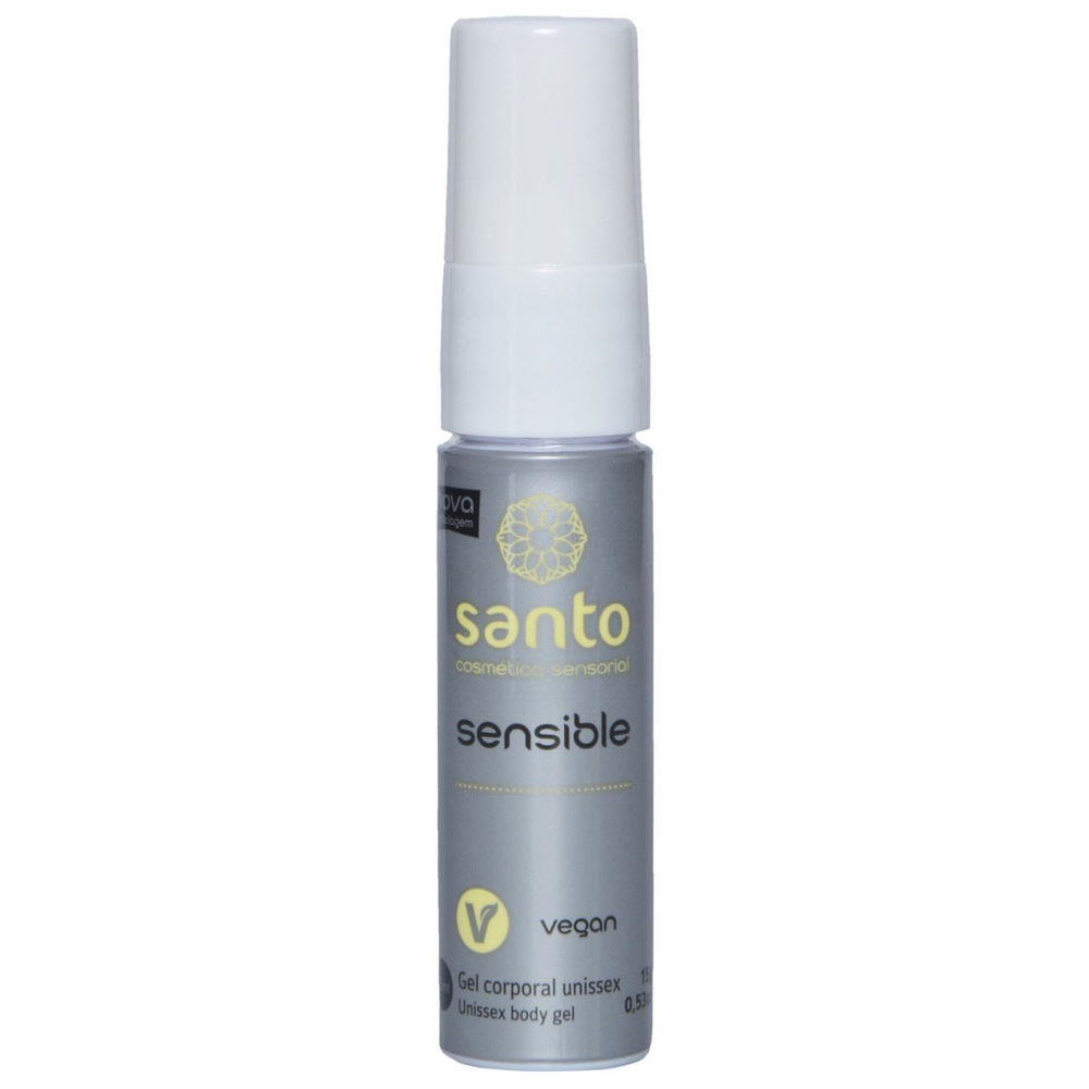 Sensible Gel Corporal Anestésico 15ml Santo Cosméticos