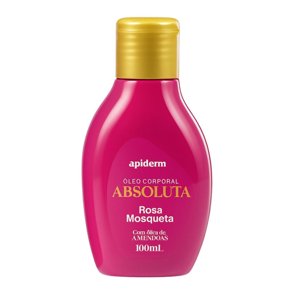 Absoluta óleo Hidratante Corporal De Rosa Mosqueta 100ml Apiderm