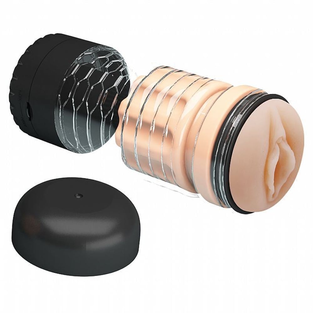 Masturbador Masculino Vagina Emily Vibração Multivelocidade Pretty Love 