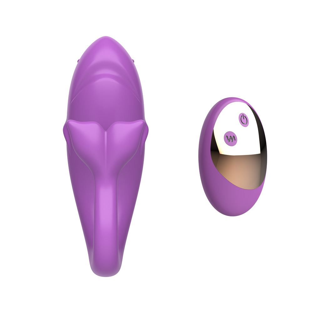 Vibrador Ponto G Whale 10 Modos De Vibração Com Controle Vibe Toys