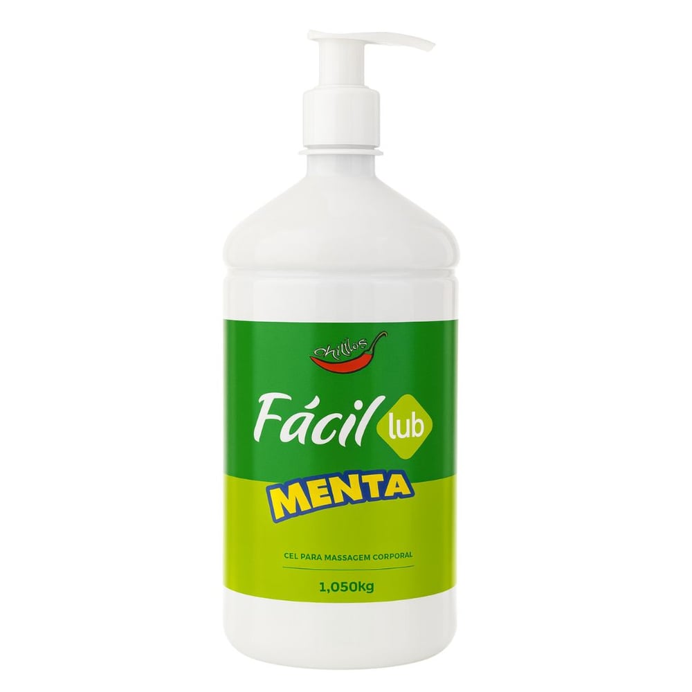 Fácil Lub Gel Lubrificante Beijável 1,050kg Chillies
