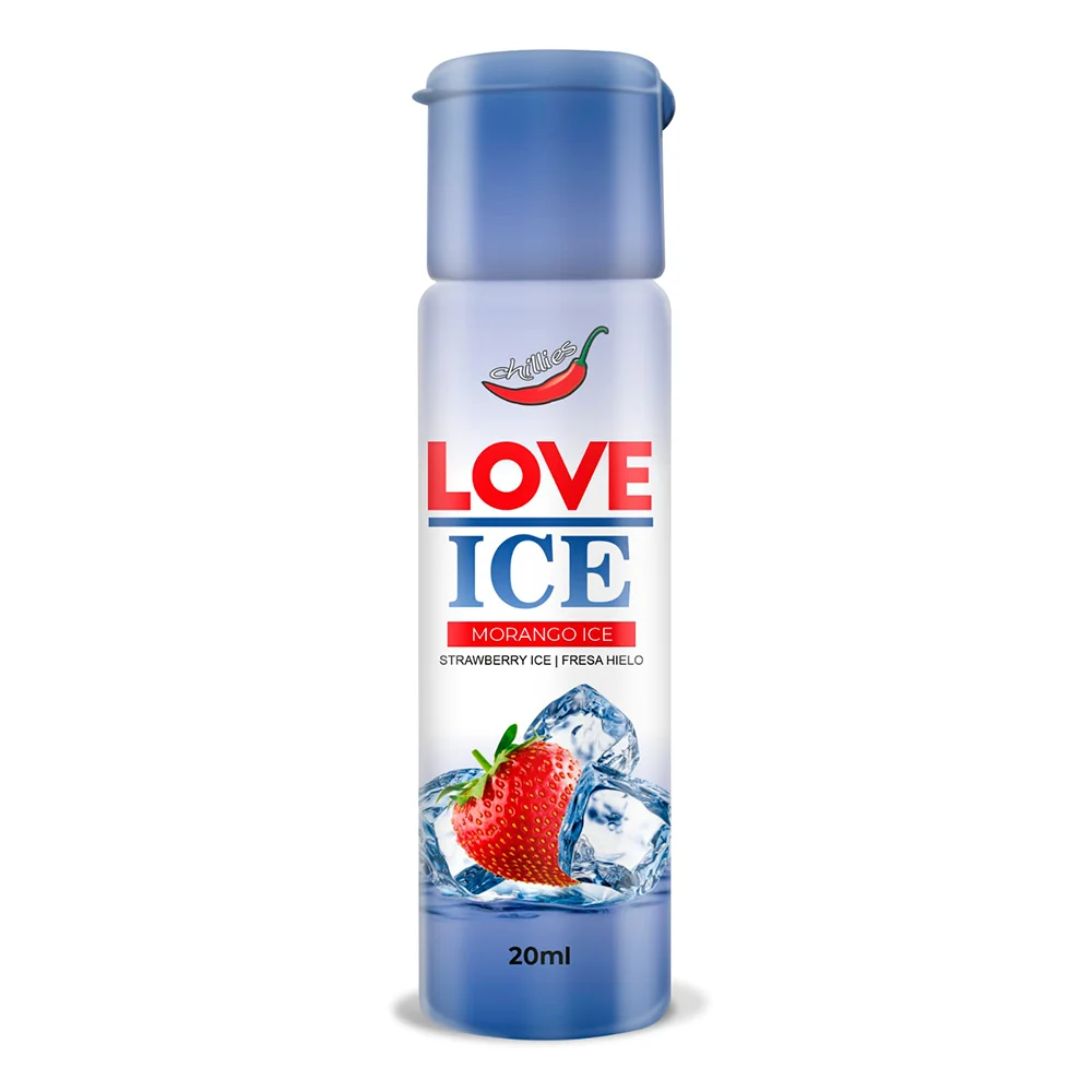 Love Ice Gel Beijável 20 Ml Chillies