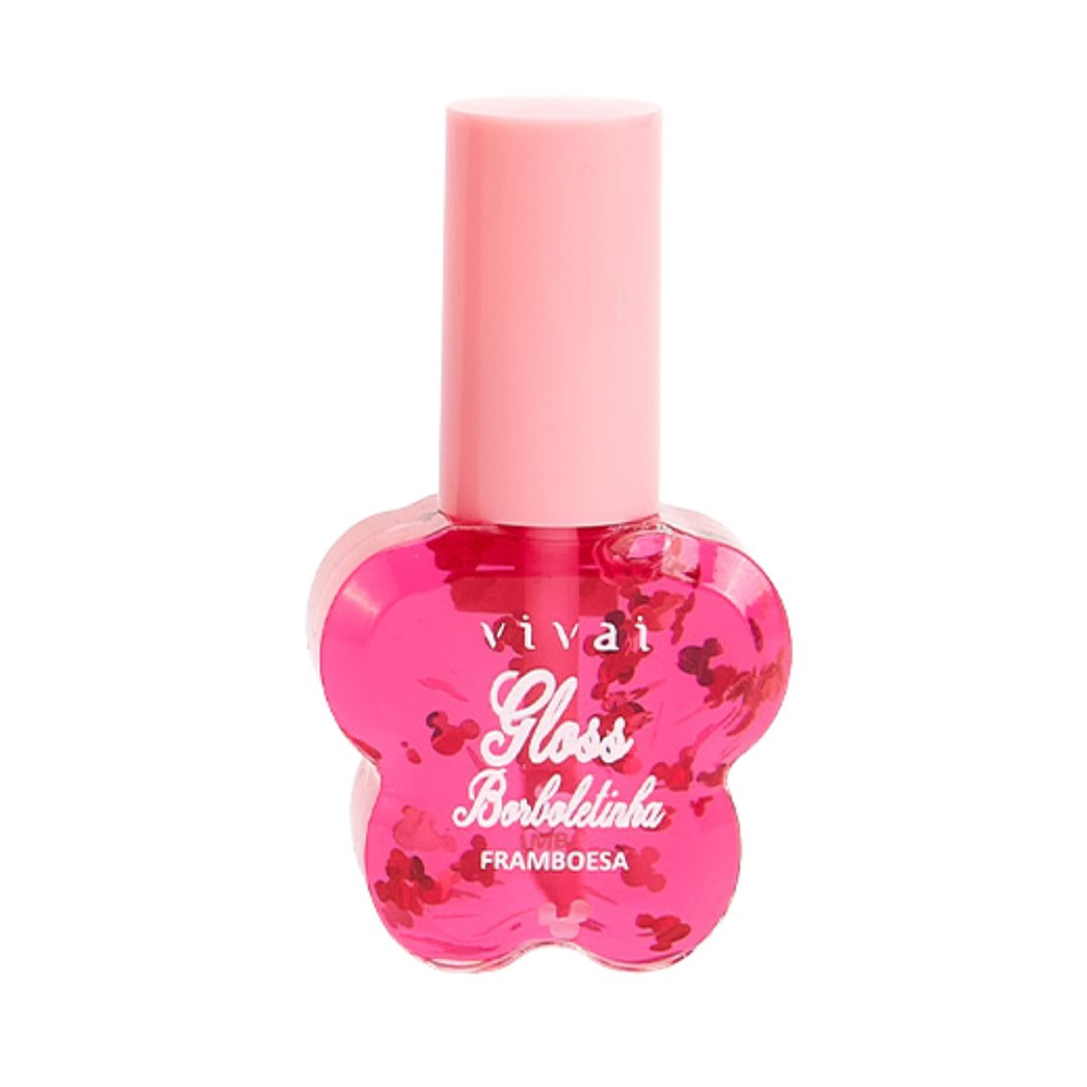 Lip Gloss Colors Borboletinha 12ml Juvenil Vivai