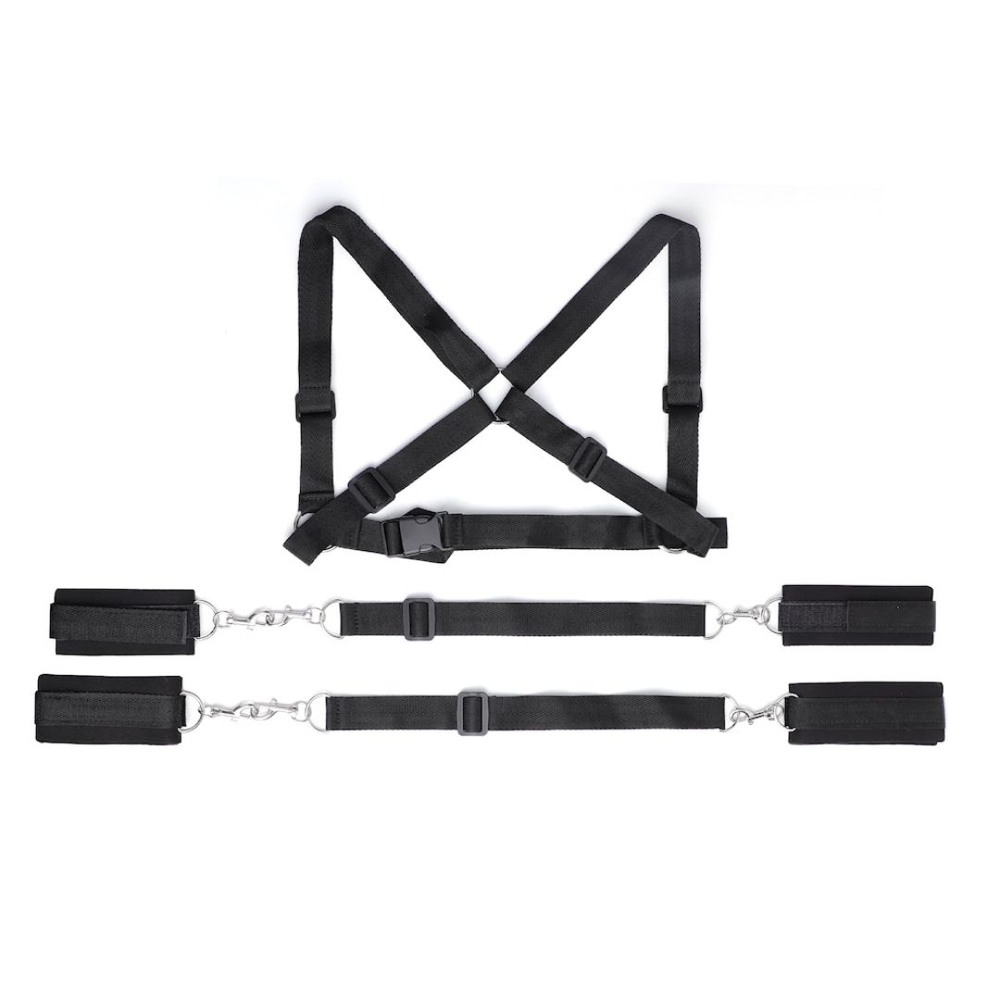 Kit Bondage 4 Em 1 Com Alças Ajustáveis Vibe Toys