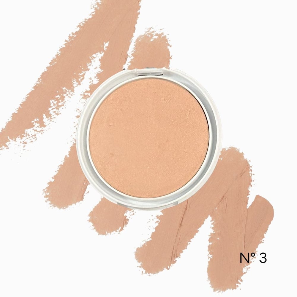 Pó Compacto Tons Claros Linha Basic Green Safira Cosméticos