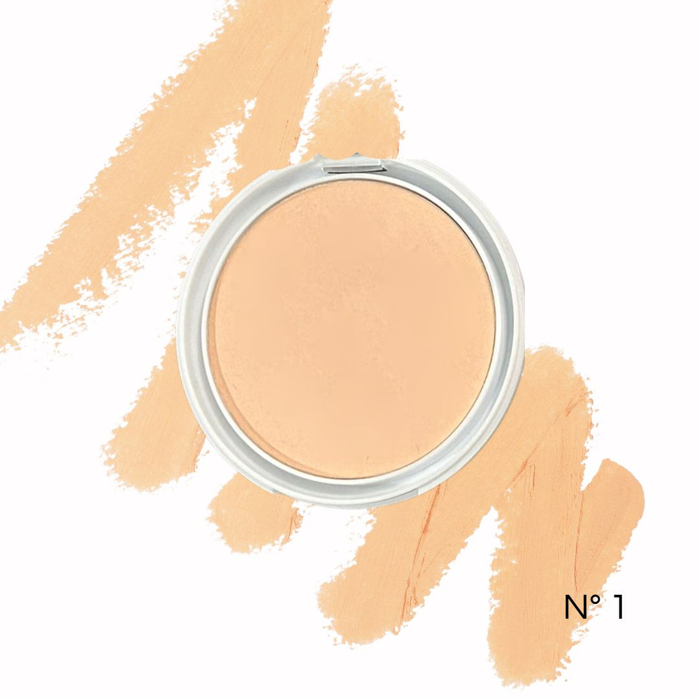 Pó Compacto Tons Claros Linha Basic Green Safira Cosméticos