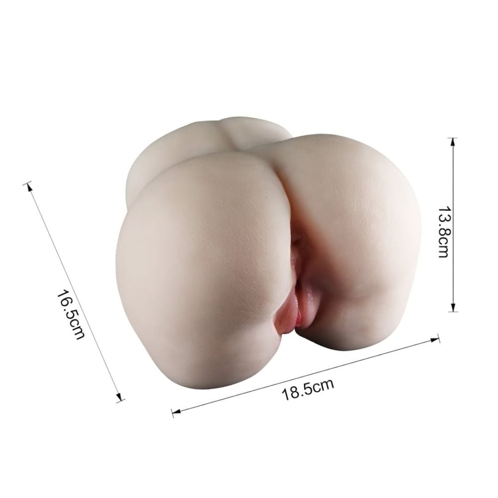Polly Masturbador Super Realístico Formato De Bunda Vagina E ânus Vibe Toys
