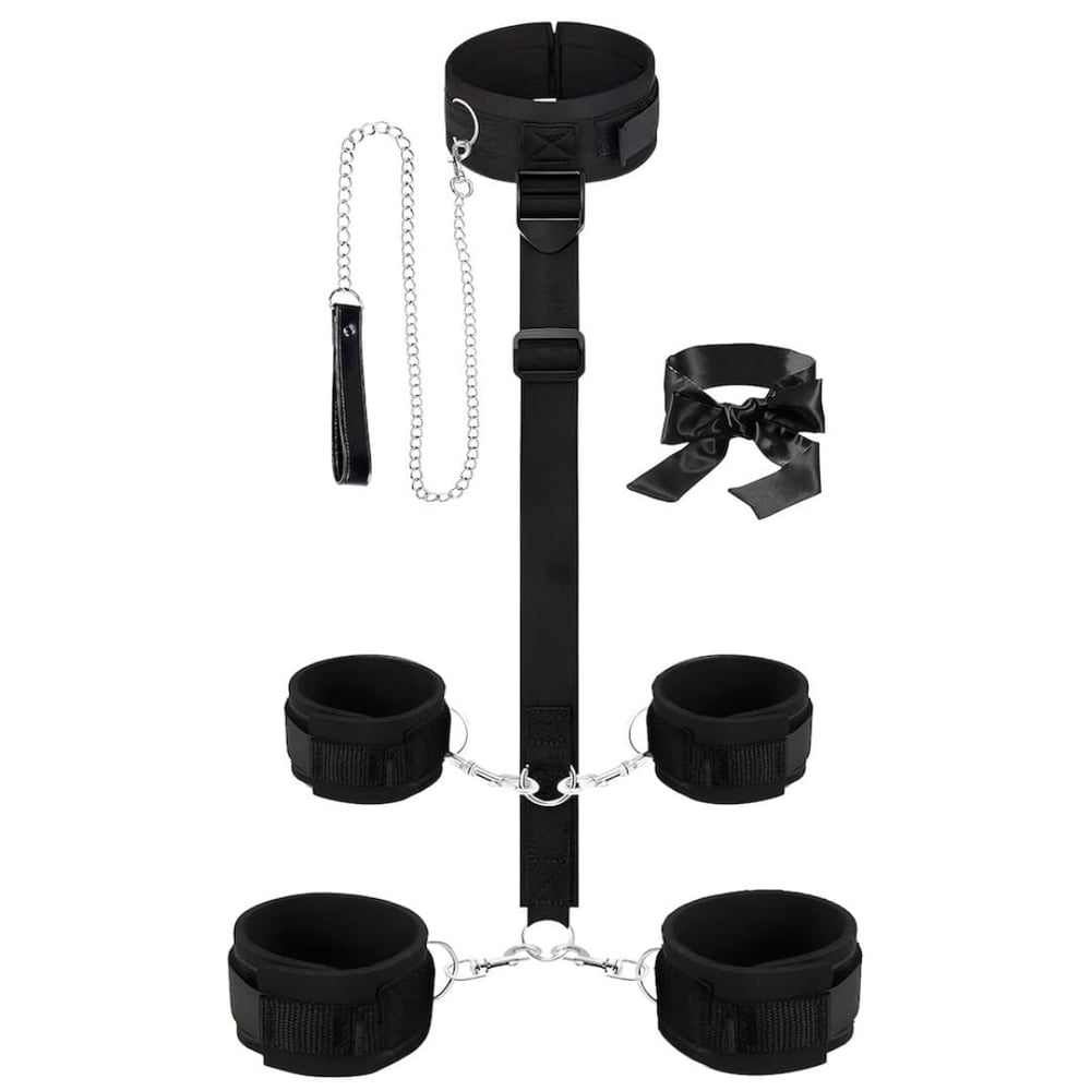 Kit Bondage Com Corrente De Tração E Venda Vibe Toys
