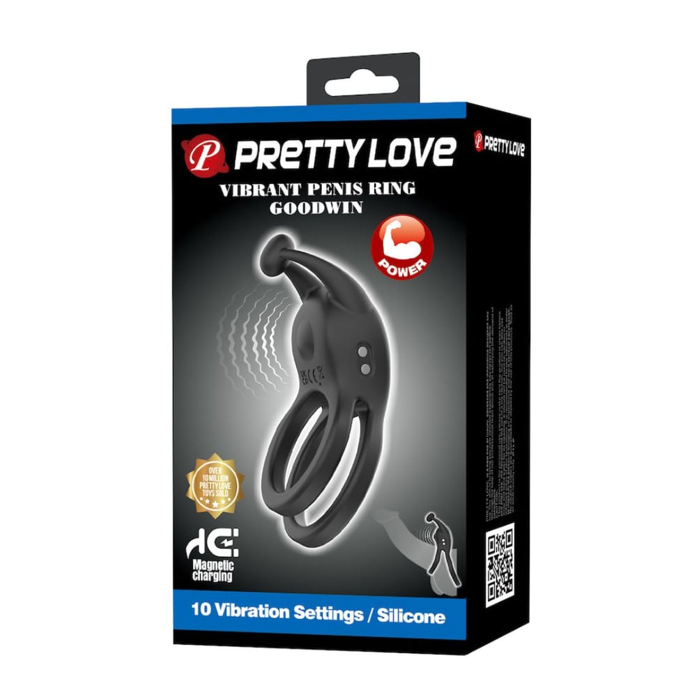 Anel Peniano Goodwin Com 10 Vibrações Pretty Love