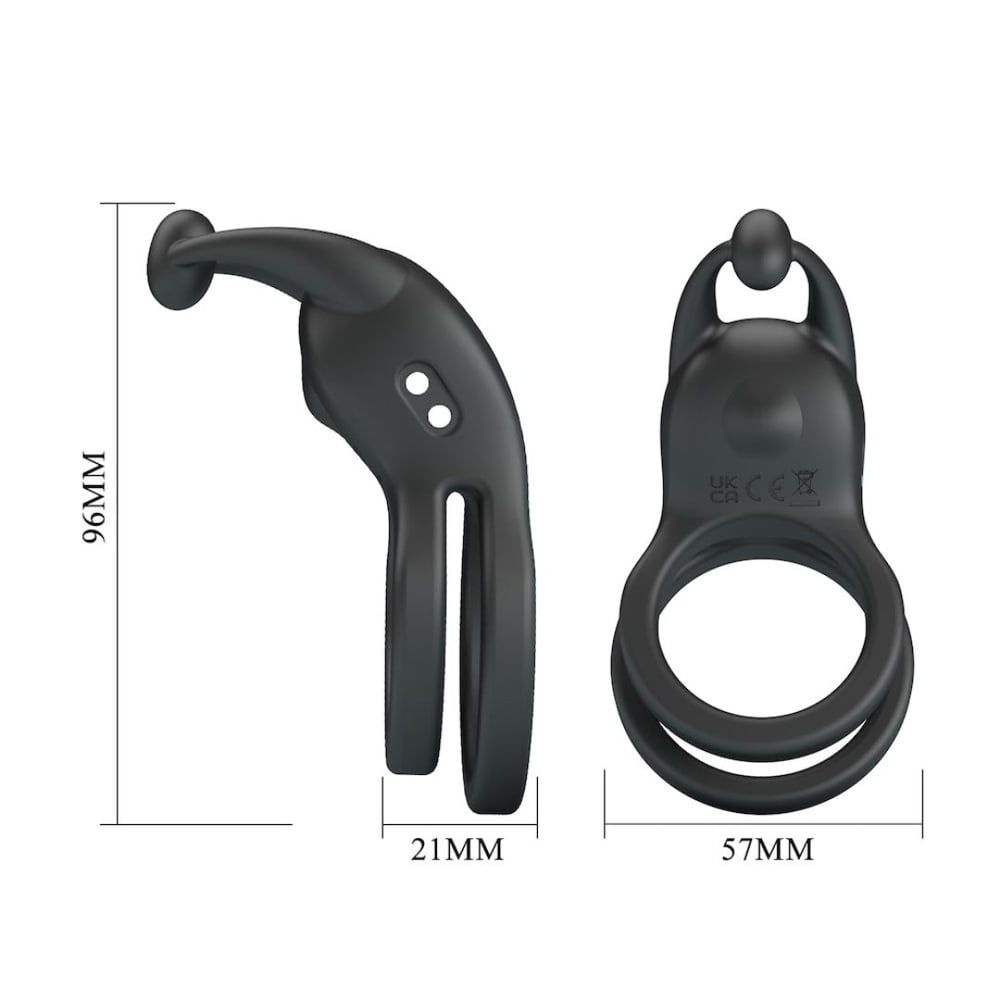 Anel Peniano Goodwin Com 10 Vibrações Pretty Love