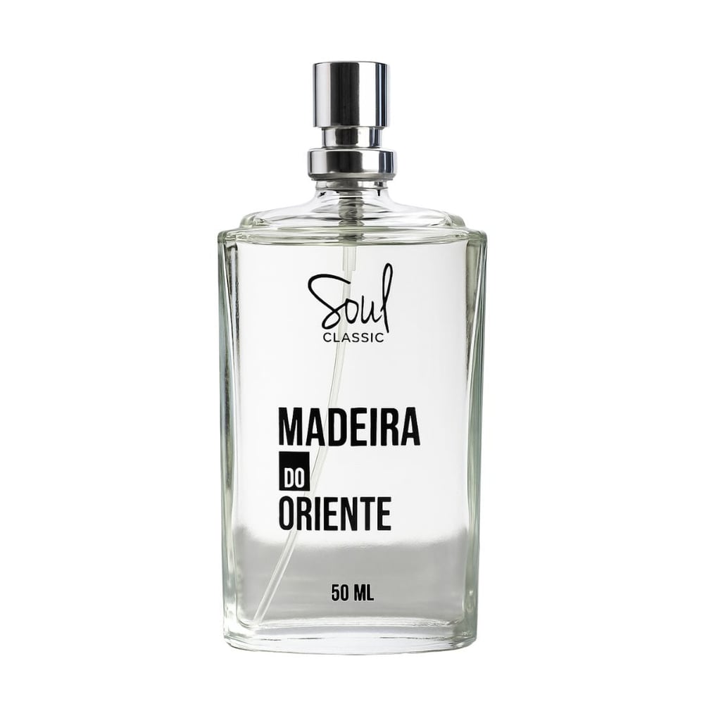 Madeira Do Oriente Colônia Masculina 50ml Soul Cosméticos 
