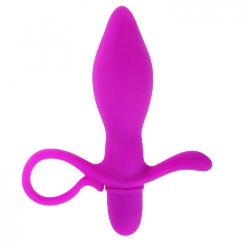 Plug Anal Em Silicone 10 Modos De Vibração Taylor Pretty Love