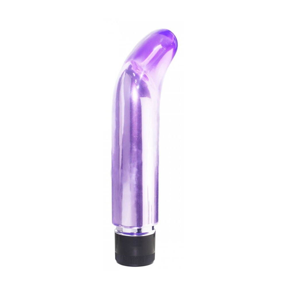 Vibrador Personal Plástico Rígido Metalizado