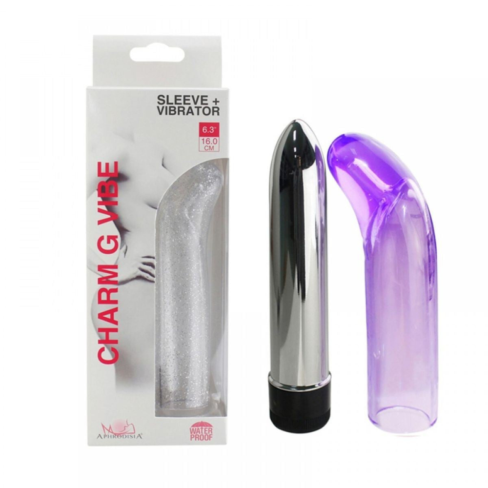 Vibrador Personal Plástico Rígido Metalizado